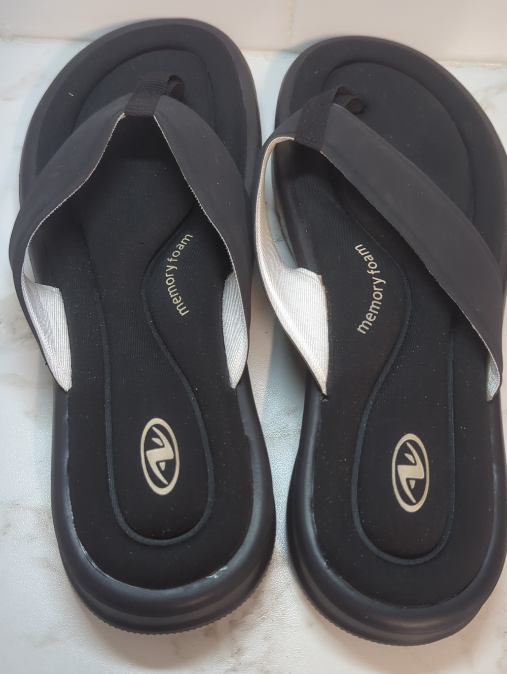 WOMENS MEMORY FOAM SANDALS